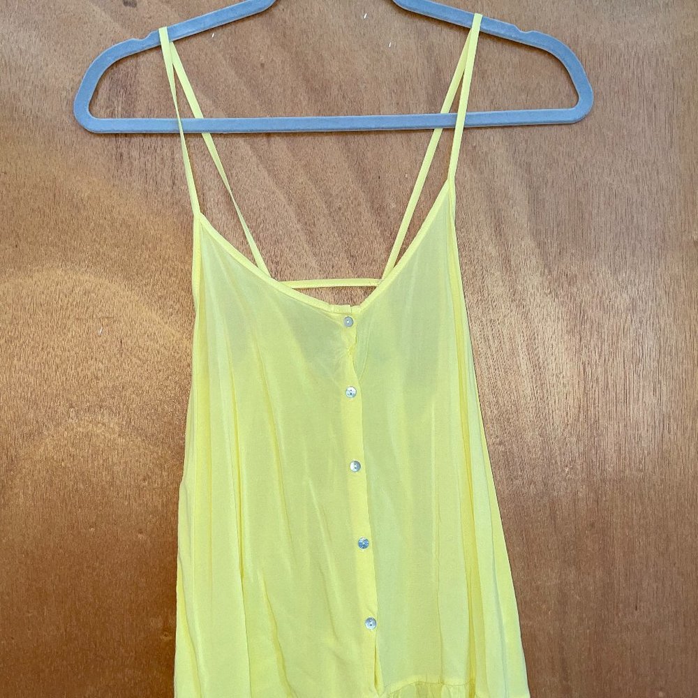 Zara Yellow Tank